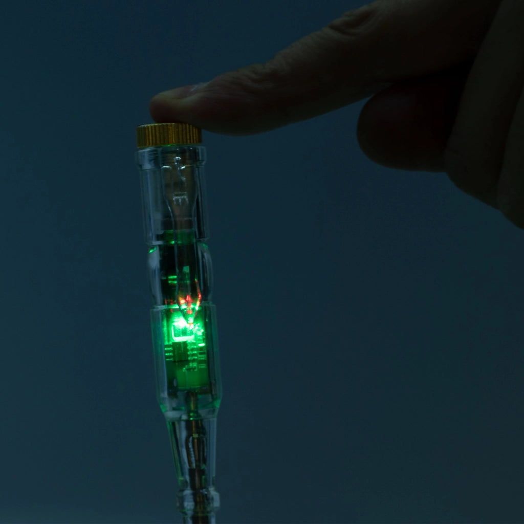 Probovetta in Cacciavite Rosfix – Rilevamento Corrente con Segnalazione Luminosa e Sonora | CR-V, ABS, 70-250V