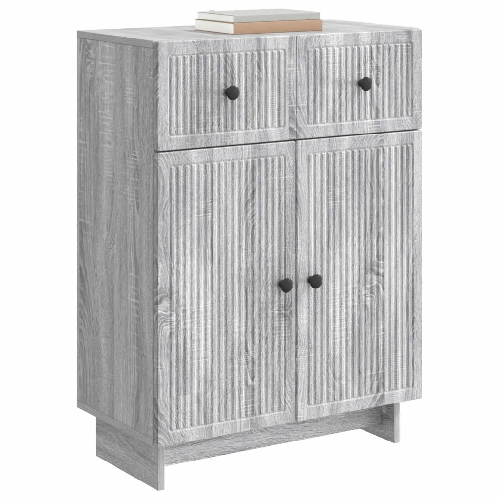 Credenza Grigio Sonoma 66 x 34,5 x 90 cm Legno ingegnerizzato