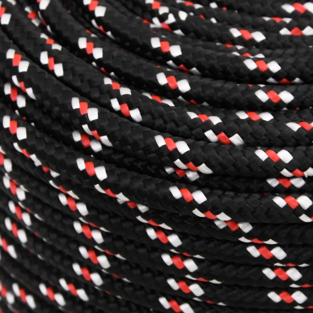 Corda Nautica Nera 10 mm 25 m in Polipropilene cod mxl 42846