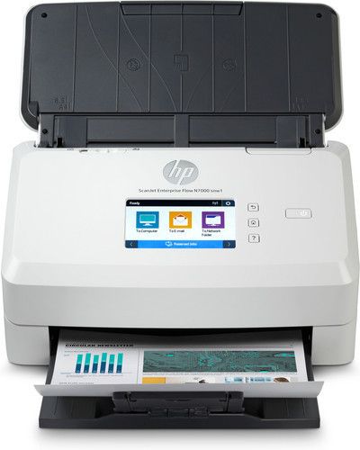 Hp scanjet enterprise flow n7000 scanner a foglio 600 x 600 dpi a4 bianco - 6FW10A#B19