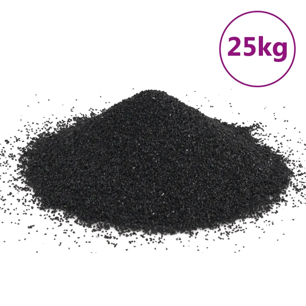 Sabbia per Acquari 25 kg Nera 0,2-2 mm CFW2467937