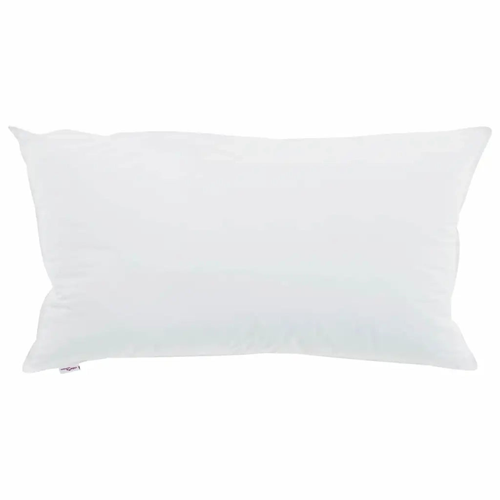 Cuscino con cuscino 2 pz Bianco 40 x 80 cm Cotone CFW2490458