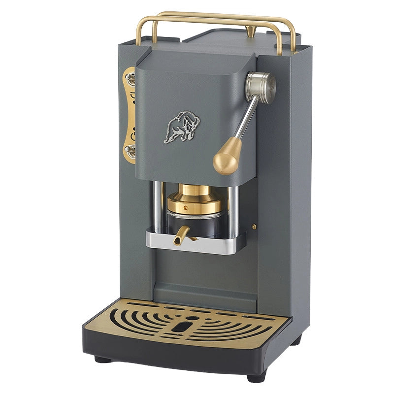 FABER PRO 3.0 ESSENTIAL GRAY DAYTONA BRASS - MACCHINA CAFFÃ A CIALDE