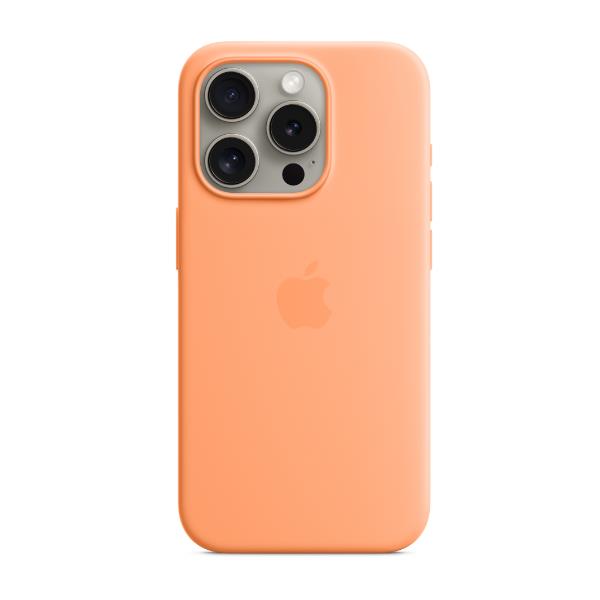 Custodia magsafe in silicone per iphone 15 pro max - aranciata - MT1W3ZM/A