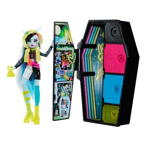 Bambola mattel hnf79 monster high clawdeen frankie stein segreti da br