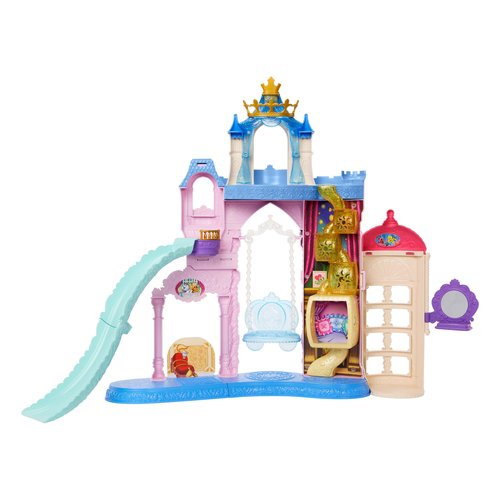 Playset bambola mattel jbf96 disney frozen palazzo dei cuccioli playse