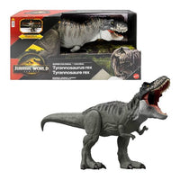 Animale giocattolo mattel jgb52 jurassic world rebirth t rex super col
