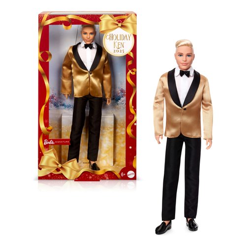 Bambola mattel jgk55 barbie ken magia delle feste