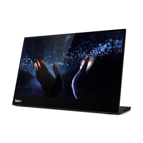 Lenovo m14t led display 35,6 cm (14") 1920 x 1080 pixel full hd touch screen nero - 122727