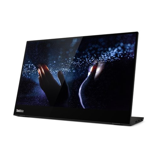 Lenovo m14t led display 35,6 cm (14") 1920 x 1080 pixel full hd touch screen nero - 122727