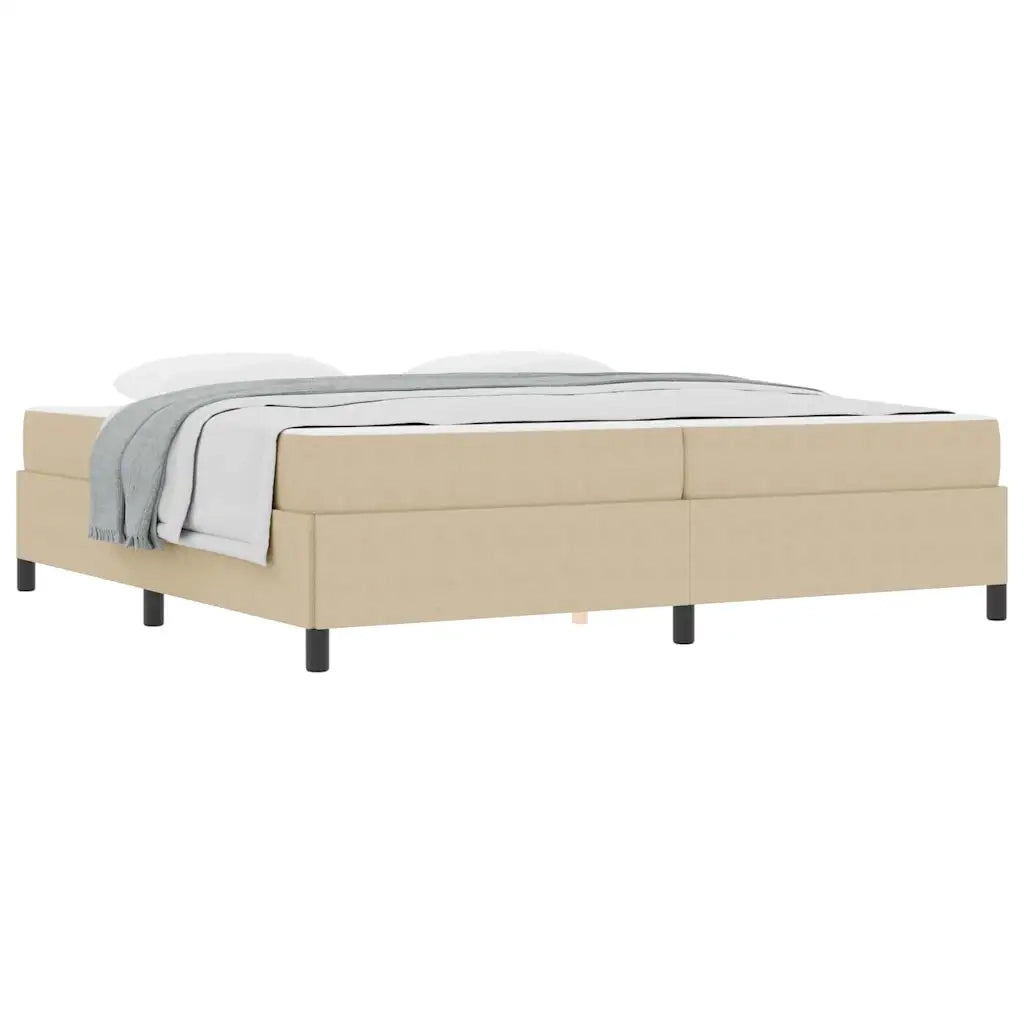 vidaXL Struttura del letto Verde grigio chiaro 200 x 200 cm
