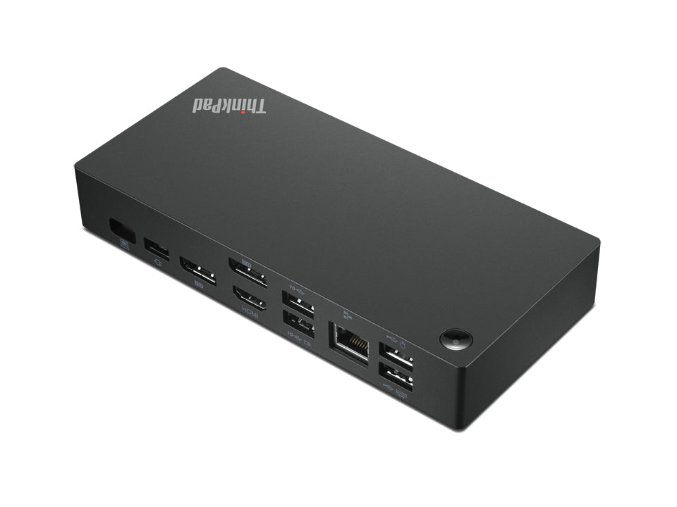 Lenovo thinkpad universal usb-c dock cablato usb 3.2 gen 1 (3.1 gen 1) type-c nero - 40AY0090EU