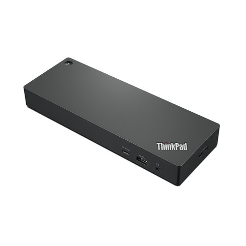 Lenovo 40b00300it replicatore di porte e docking station per laptop cablato thunderbolt 4 nero, rosso