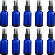 Spruzzatori di vetro marrone con diffusore - 10 pezzi - vetro viola - olii essenziali - aromaterapia