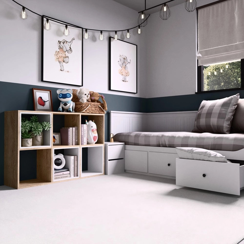 Scaffale MALAX 2x3 rovere sonoma libreria moderna