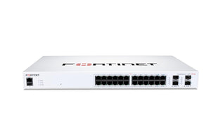 Fortiswitch-124f-fpoe switch l2+ managed poe con 24 p. ge + 4sfp+, 24 p. poe poe power budget 370w - FS-124F-FPOE