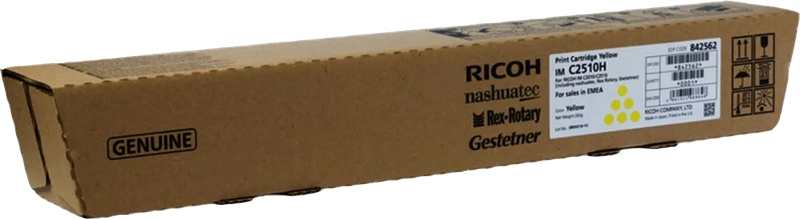 Ricoh 842562 cartuccia toner 1 pz Originale Giallo