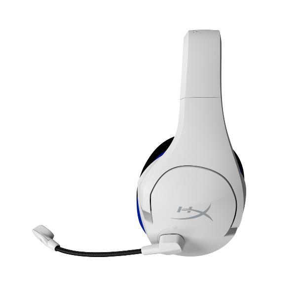 Hyperx cloud stinger core – cuffie da gaming wireless (bianco-blu) – ps5-ps4 - 4P5J1AA