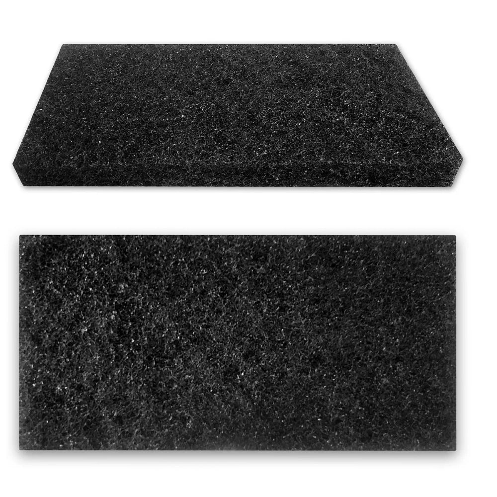Tampone finish ricambio abrasività pulizia superfici sporche *** colore- alta abrasività (nero), confezione 1