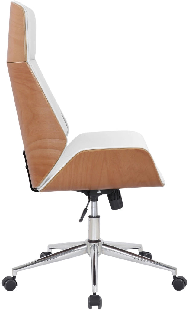 Sedia da ufficio Varel Natura/bianco