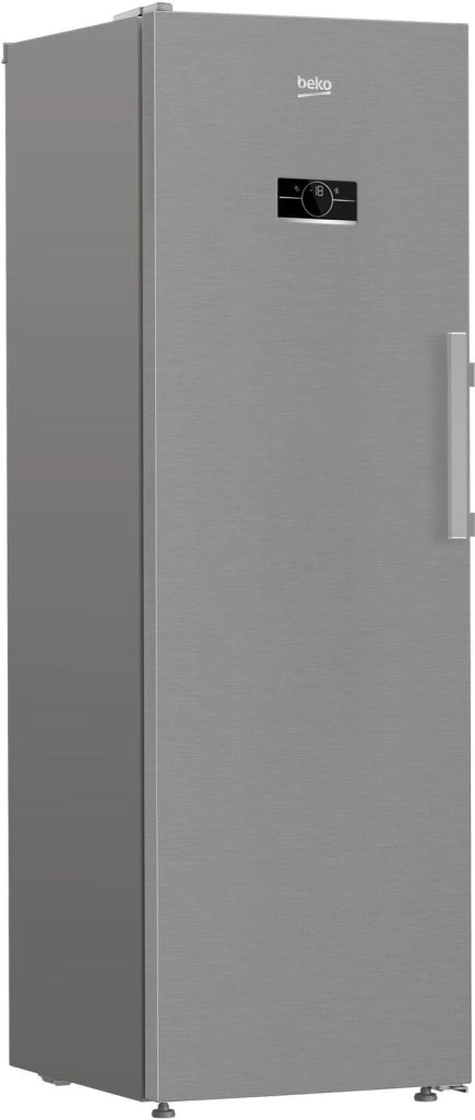 Beko B5RMFNE314X Beyond Congelatore Verticale 286 L 186 cm Classe E 34 dB Total No Frost colore Acciaio inox