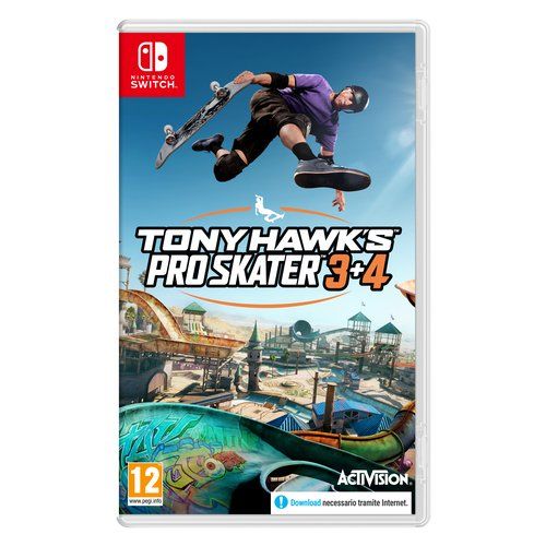 Videogioco activision ep2 36739 switch tony hawks pro skater 3+4