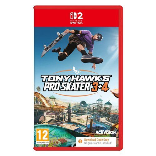 Videogioco activision ep2 42011 switch 2 tony hawks pro skater 3+4