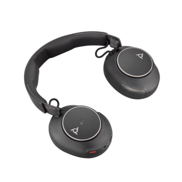 Poly cuffie voyager surround 80 uc con connettore usb-c certificate per microsoft teams + adattatore usb-c/a - 8G7U0AA