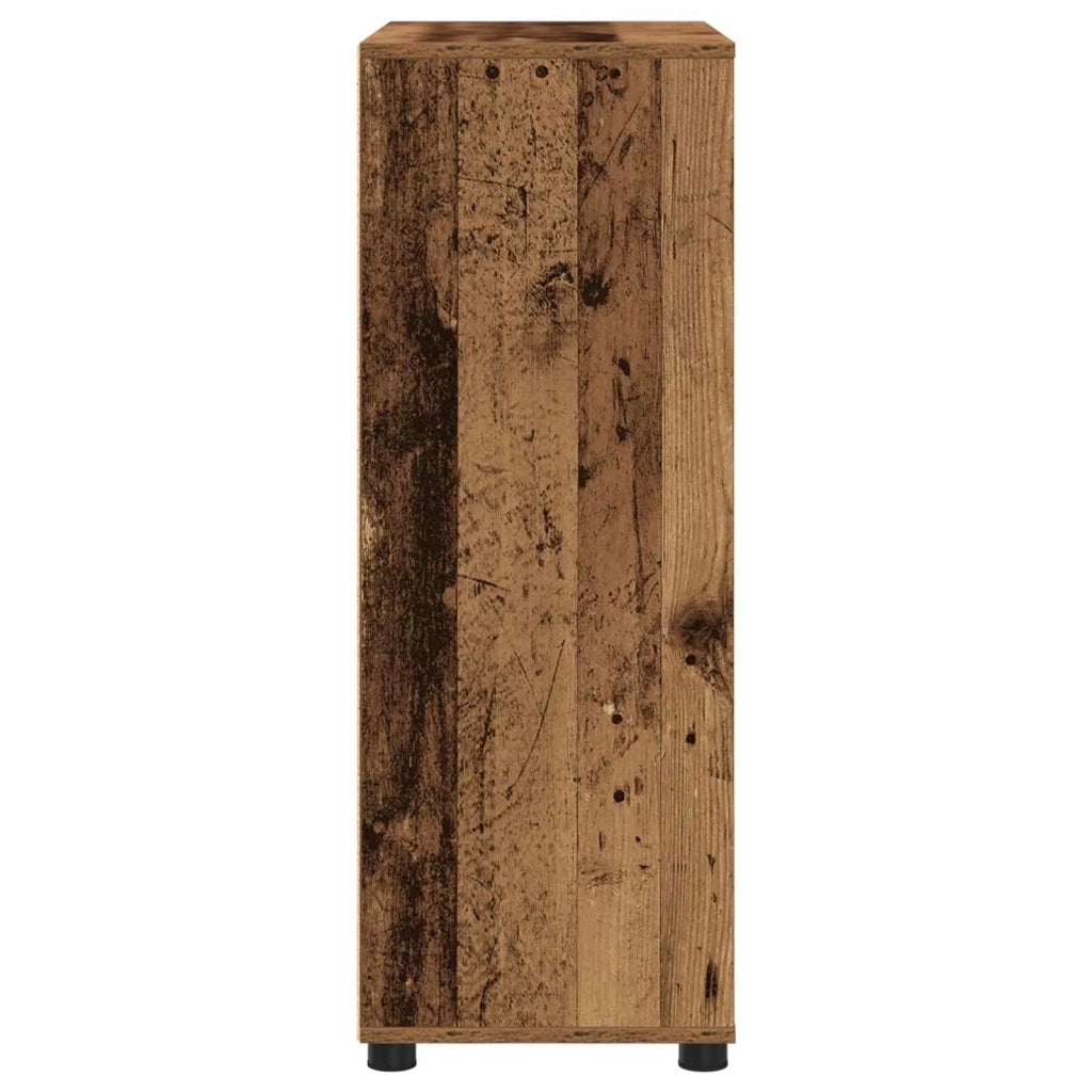 Mobile da Bagno con cassetto Legno vecchio 72,5 x 36,5 x 100 cm 888775
