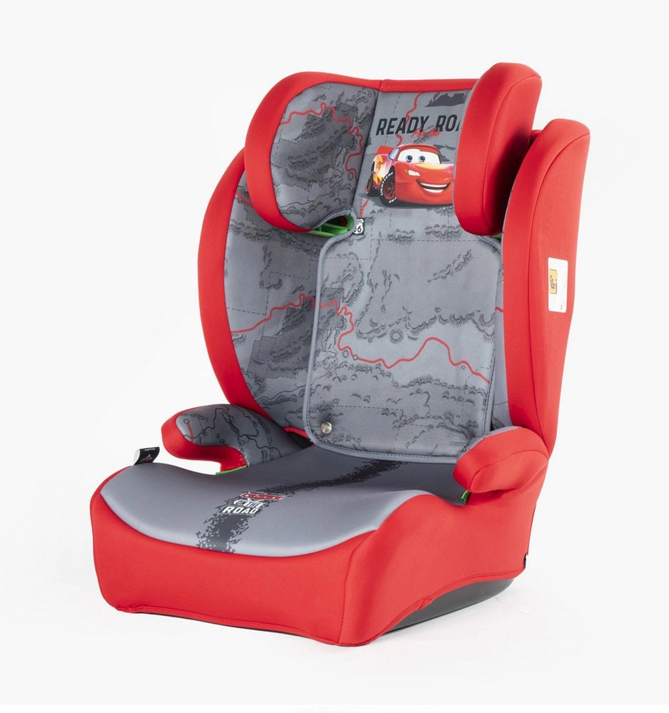 Seggiolino auto Cars bambini con altezza da 100 a 150 cm Saetta McQueen