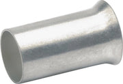Aderenti in acciaio per cavi ondulati senza isolamento, sezione 4mm², lunghezza del nastro 12mm, conformità DIN, per 1000 pezzi.