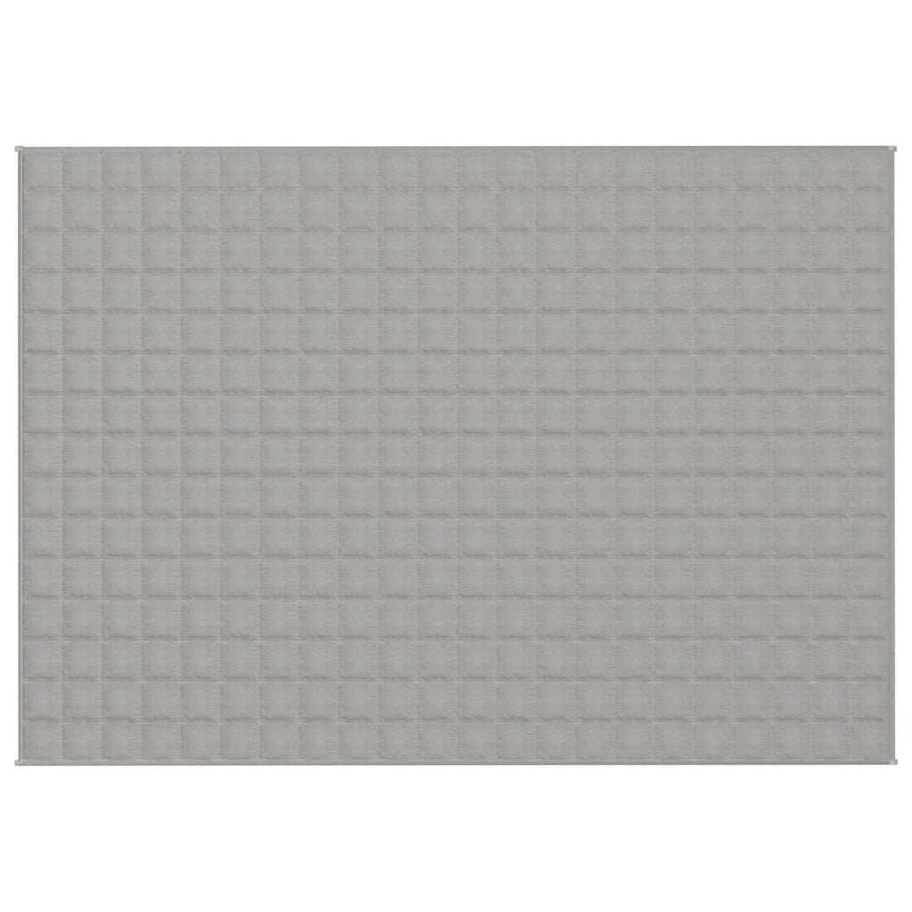 Coperta Ponderata Grigia 155x220 cm 7 kg Tessuto 350722
