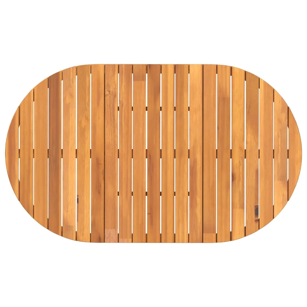 Set da pranzo da giardino da 5 pz in Legno Massello di Acacia 3334771
