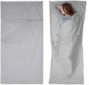 Sacco da viaggio 2 in 1 75 x 210 cm - Ultralight - Comodo - Veloce asciugatura - 2-in-1 Design - Sacca per cuscino - Sacco da viaggio ultraleggero