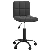 Sedia girevole da ufficio/sedia da studio/sedia per computer in velluto nero 02_0024165
