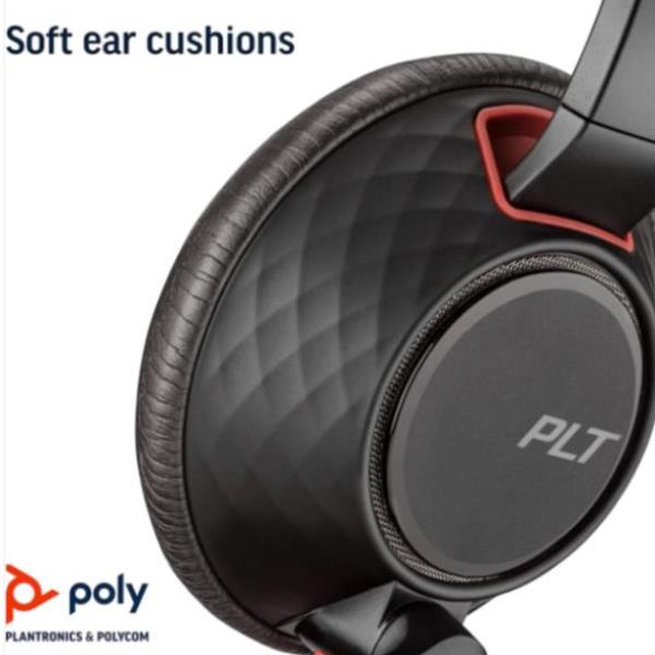 Poly cuffie stereo blackwire 5220 con connettore usb-c + spina da 3,5 mm + adattatore usb-c/a - 8X231AA