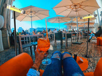 Stufa Elettrica ad Infrarossi 83x12,5x8,5 cm da Parete Soffitto 1800W Moel Iris