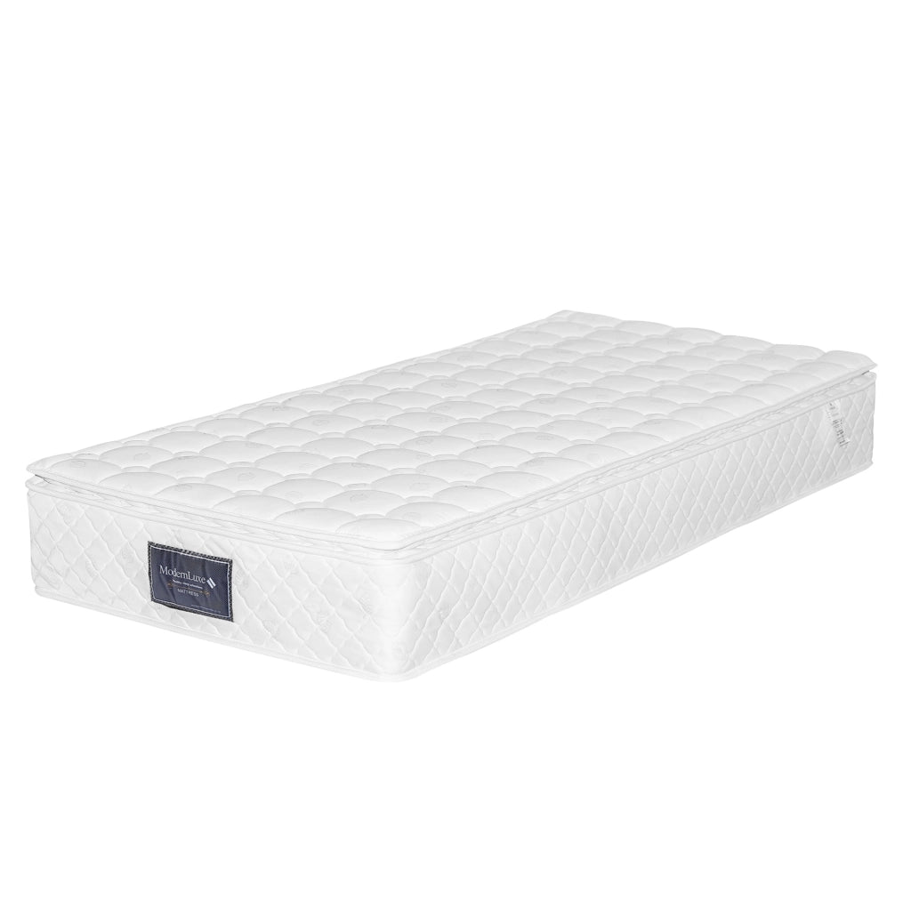 Letto imbottito con LED, ricarica USB e contenitore