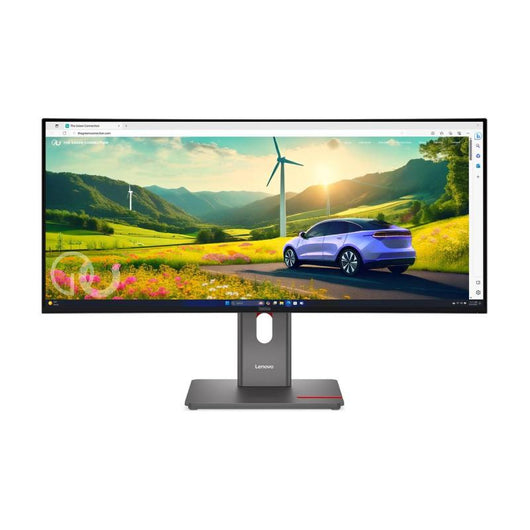 Lenovo monitor 64adgat1eu / p34wd-40 nero (34 )