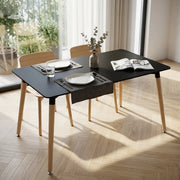 TAVOLO LIONE 120 X 80 NERO