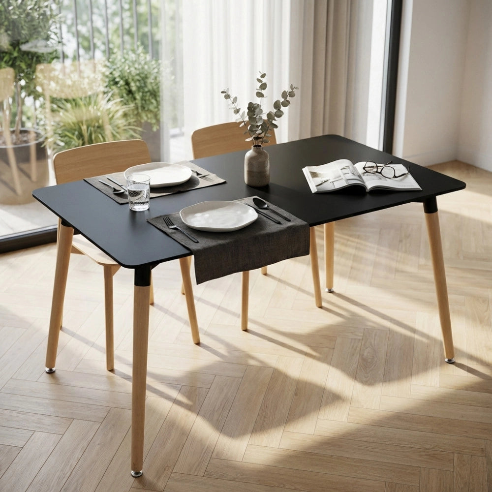 TAVOLO LIONE 120 X 80 NERO