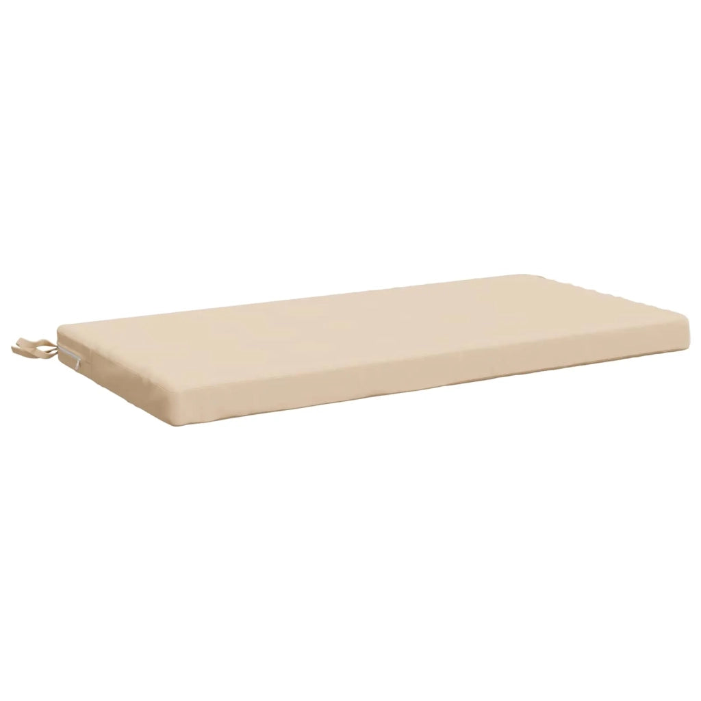 Cuscini per Panchina a 2 Pezzi SOEST 2 pz 100% Poliestere Crema 948639