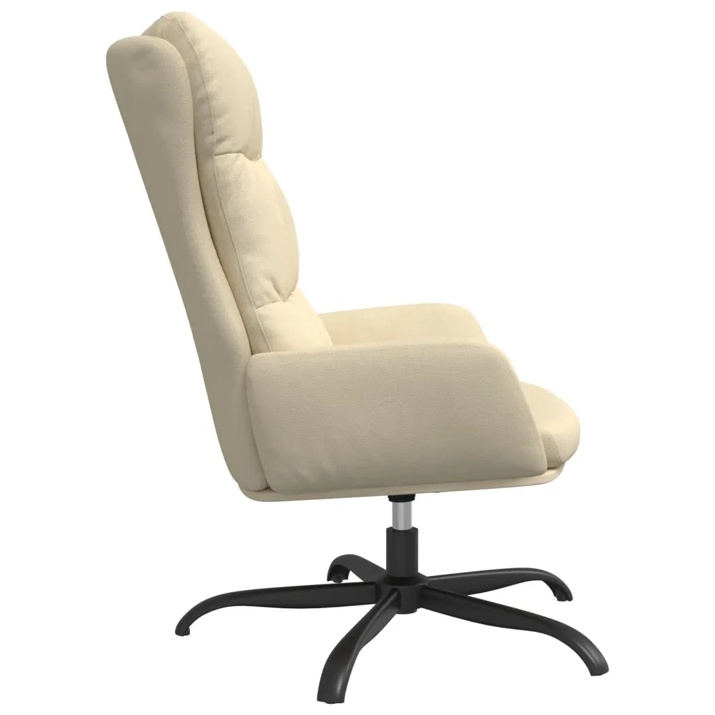 Sedia Relax Crema in Tessuto cod mxl 14259