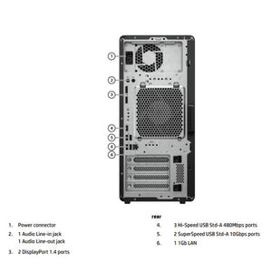 Hp z2 twr g1i u7265k 32gb/1tb pc - B76QCET#ABZ