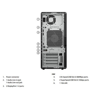 Hp z2 twr g1i u7265k 32gb/1tb pc - B76QCET#ABZ