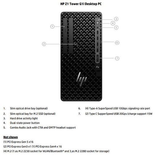Z1 twr g1i u5 16/1tb w11p uhd sub - B34JJES#ABZ