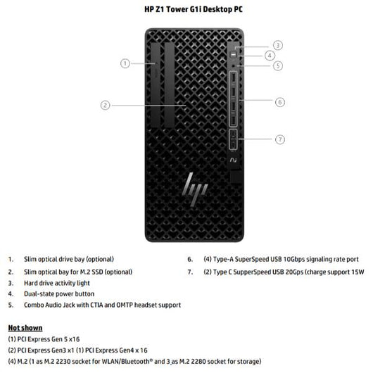 Z1 twr g1i u5 16/1tb w11p uhd sub - B34JJES#ABZ