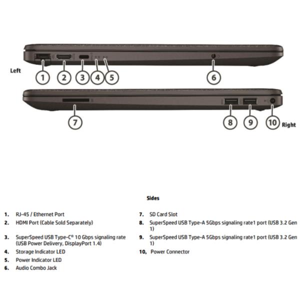 250r g9 i3 8/512gb w11h 1yw - C80XVAT#ABZ