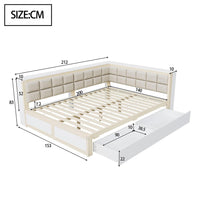 Divano letto legno 140x200cm?- Xylo - pino cassetto naturale