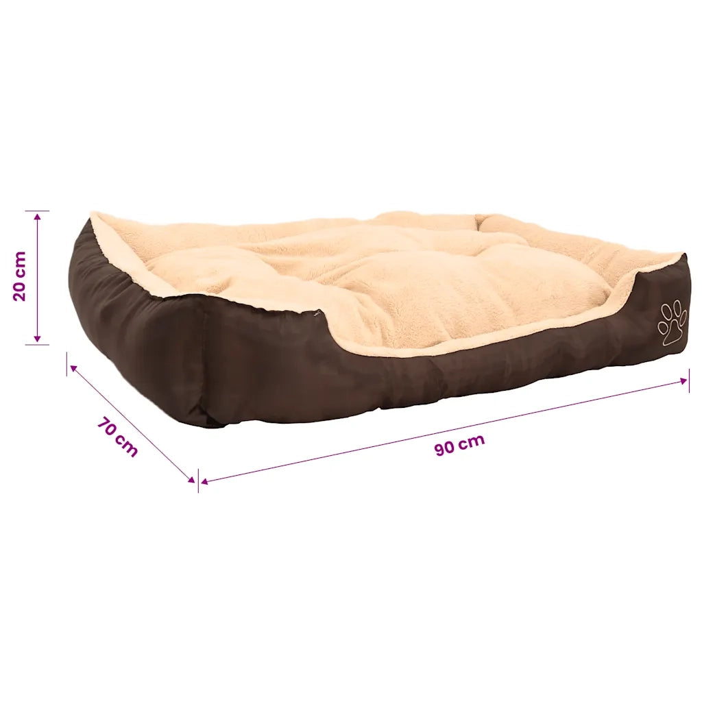 Letto Caldo per Cani con Cuscino Imbottito XL 170206